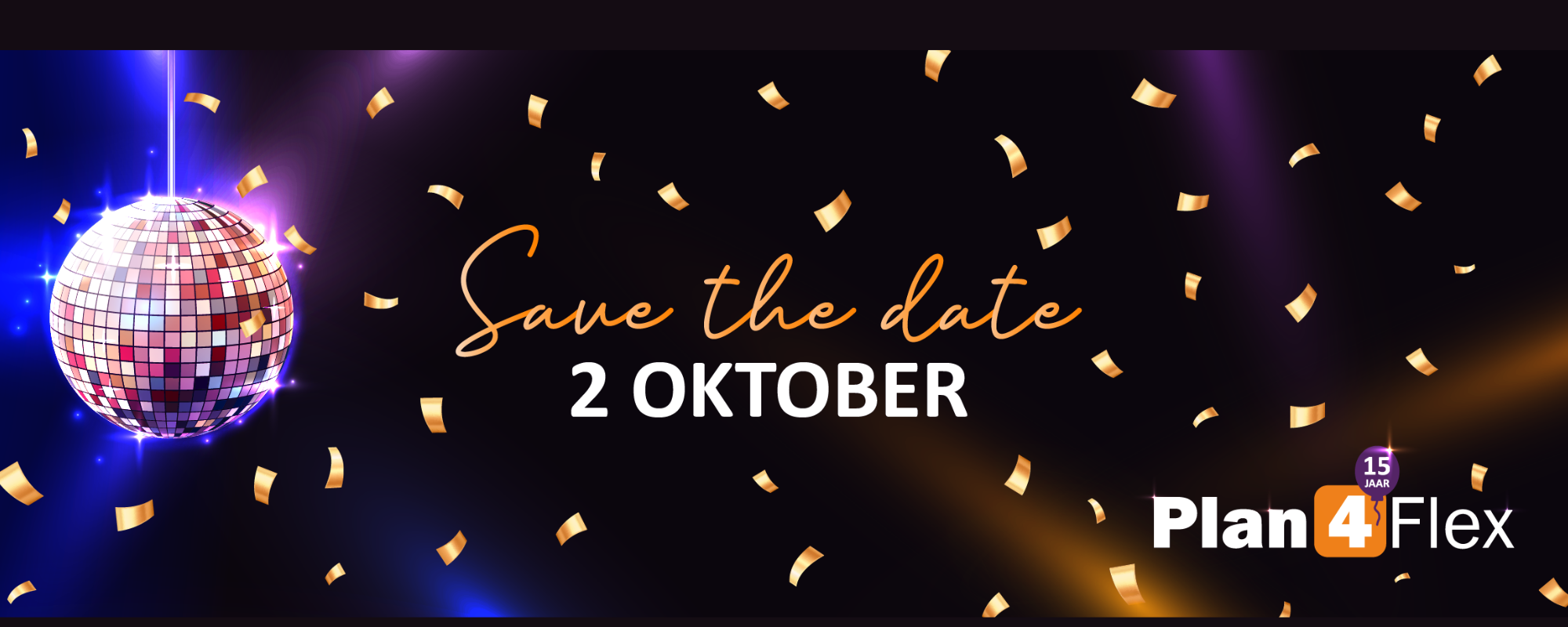 Save the date: 2 oktober